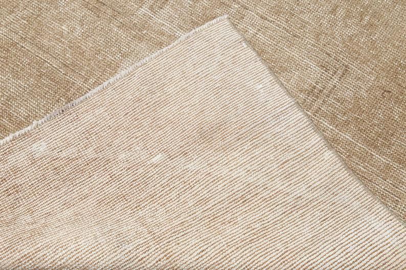 photo furniture Hallway Turkish Beige Runner, Oushak Runner, Turkish Rug, Turkish Runner Rug, Turkey, , Tan, Brown, Vintage Rug, Faded Diamond