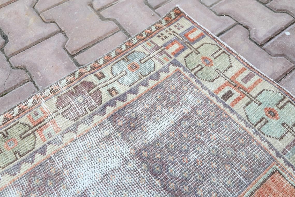 photo furniture 3x6 Authentic Turkish Rug, Oushak Handmade Rug, Turkish Rug, Vintage Rug, Oushak Rug, Anatolian Rug, Area Rug, Wool Rug, Rugs 3.4x6.2