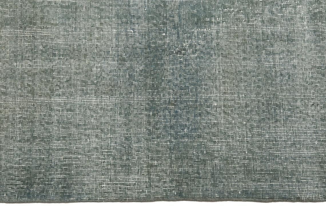 6.7x9.7 Turkish Faded Blue Vintage Area Rug, , Home Decor, Handmade Oushak Rug, Ethnic, Bohemian Turkey Rug Distressed Teal Faded Turquoise photo vinterior