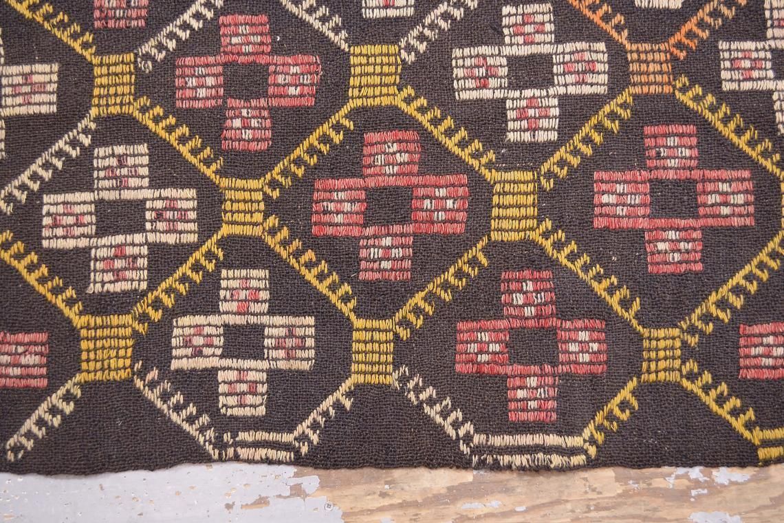 Flatweave Rug, 5x9.6, Kilim, Oushak Rug, Rugs, Turkish Rug, Vintage Rug, Geometric Rug, Kilim Rug, Area Rug, Handmade Rug, Boho Rug, Decor photo vinterior