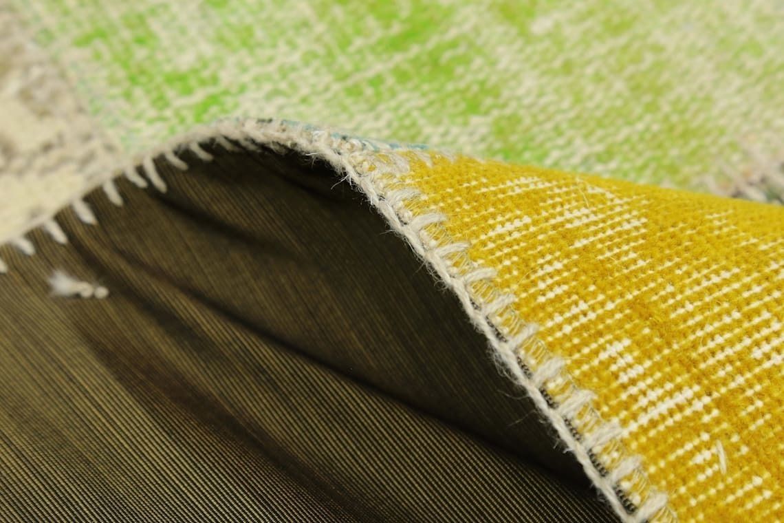 photo for sale Turkish Patchwork Rug, Vintage Rug, Oushak Rug, Turkey Rug, Contemporary Rug, Modern, Handmade
