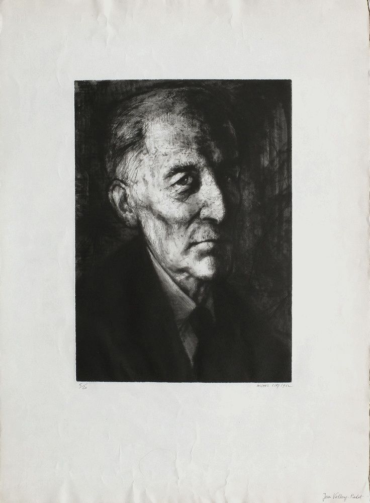 Ciry Michel   Engraving   Portrait Of Jean Vallery Radot