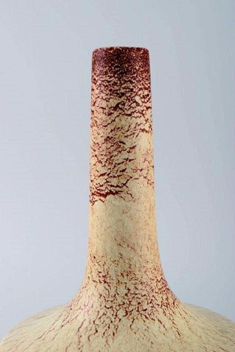 Bertoncello Ceramiche D'arte, Vase In Glazed Ceramics, Italy, 1960s 1970s photo for sale