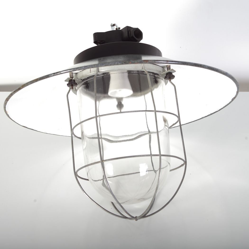 Mid Century Industrial Ceiling Lamp, 1960s