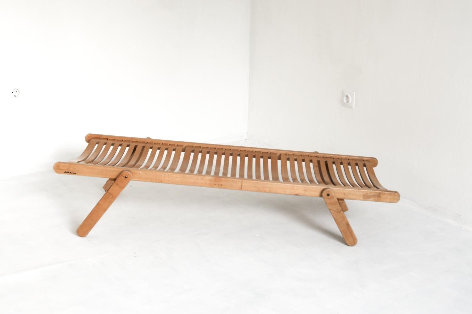 1 Of 10 Vintage Foldable Rex Children's Daybed By Niko Kralj, 1980s photo furniture
