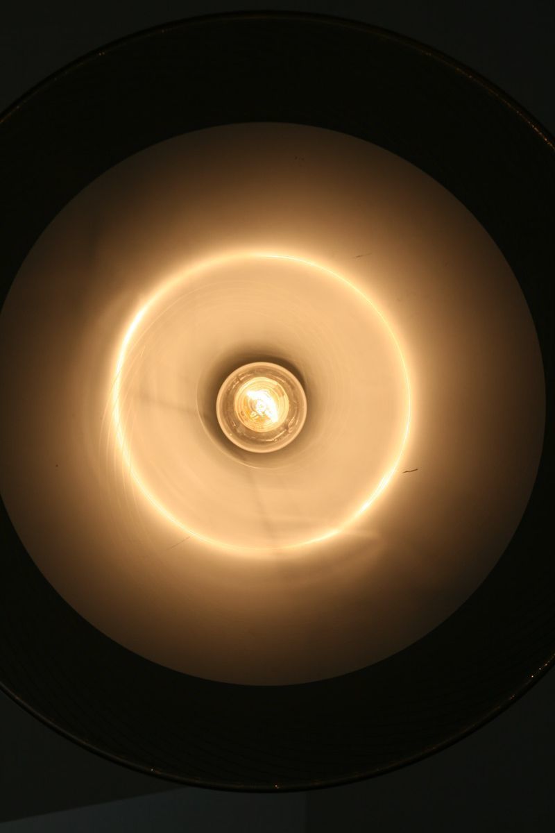 photo vinterior Vintage Trumpet Pendant Lamp From Meblo, 1970s