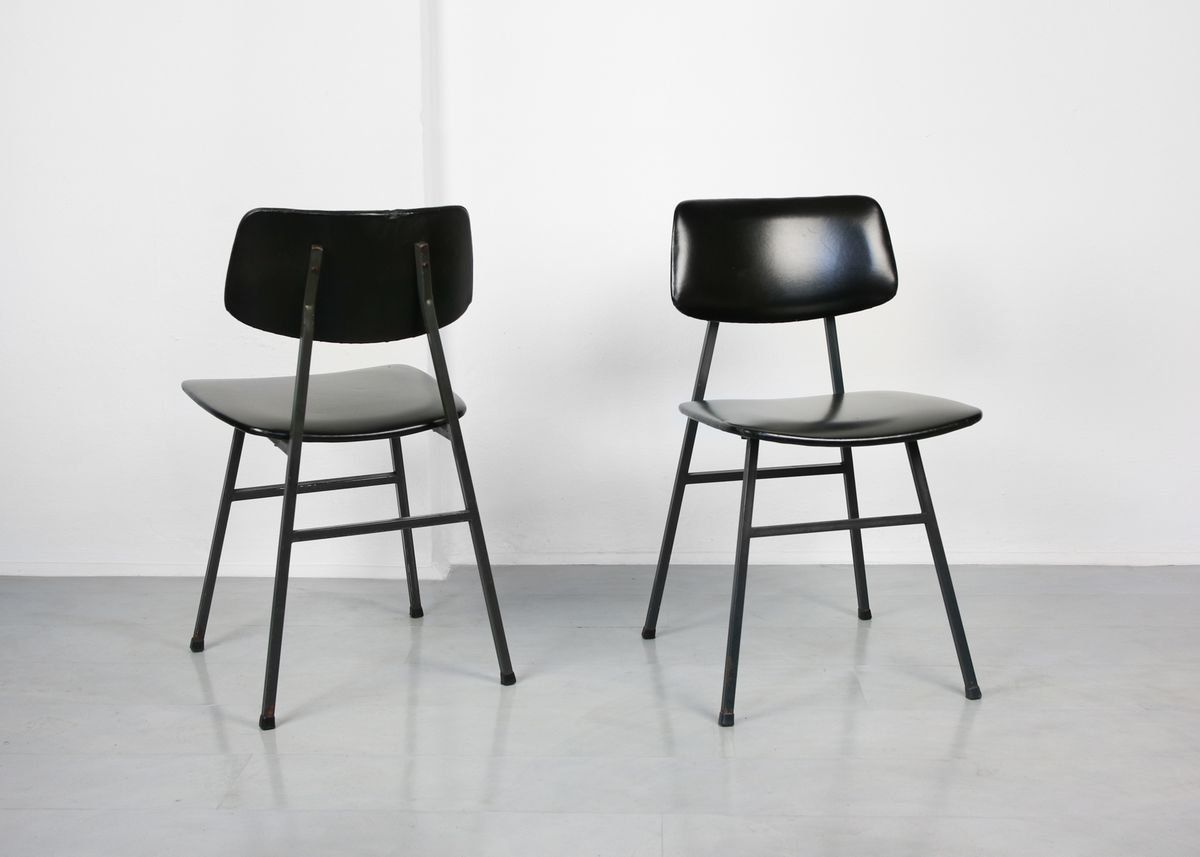 Mid Century Minimalist Dining Chairs By Niko Kralj, Set Of 2 photo furniture