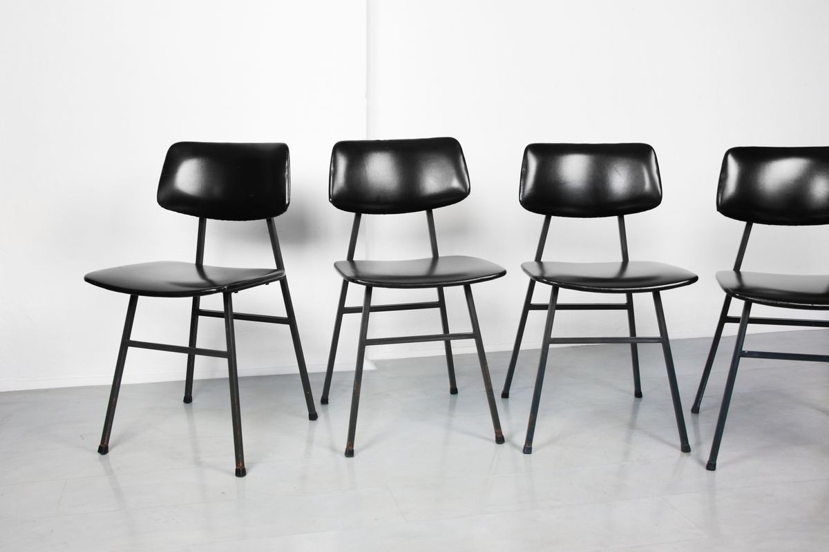 Mid Century Minimalist Dining Chairs By Niko Kralj, Set Of 4 photo furniture
