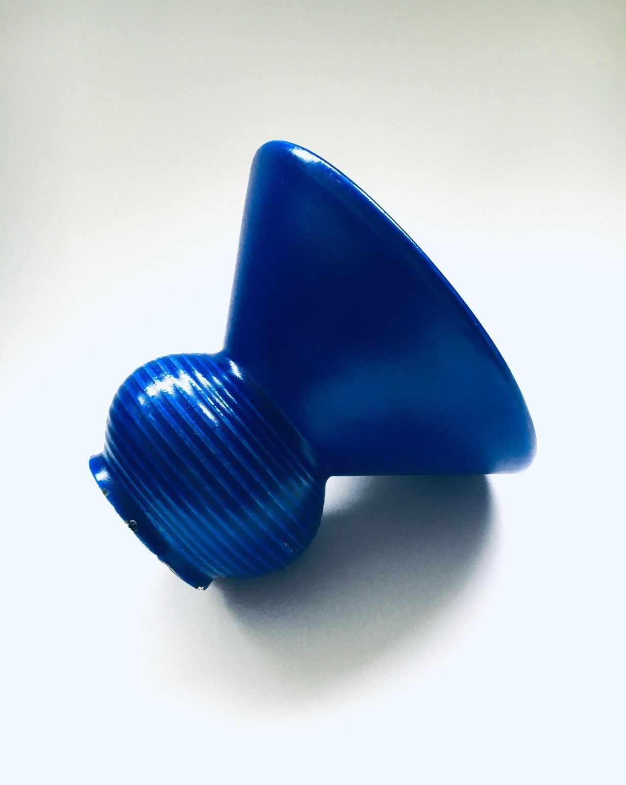 Postmodern Design Ceramic Vase In Yves Klein Blue, West Germany 1960s photo 62.0