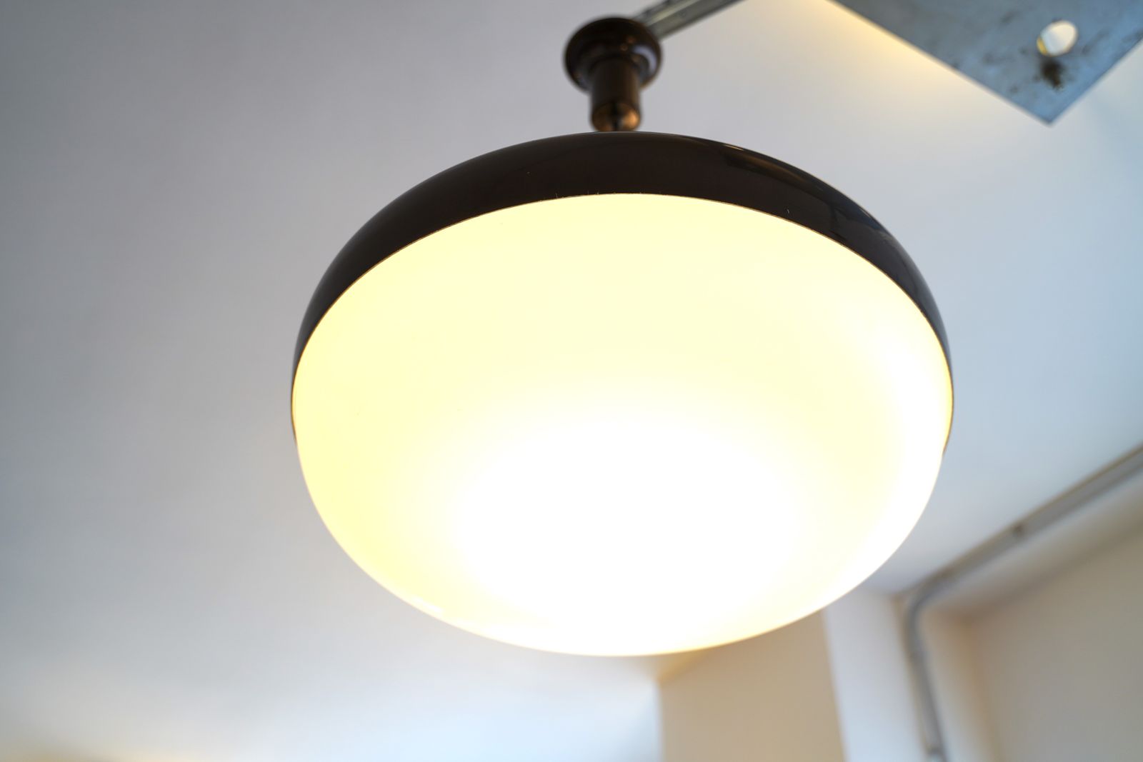 Midcentury Italian "Ufo" Chandelier By Stilnovo. Italy 1950s photo 4011.2