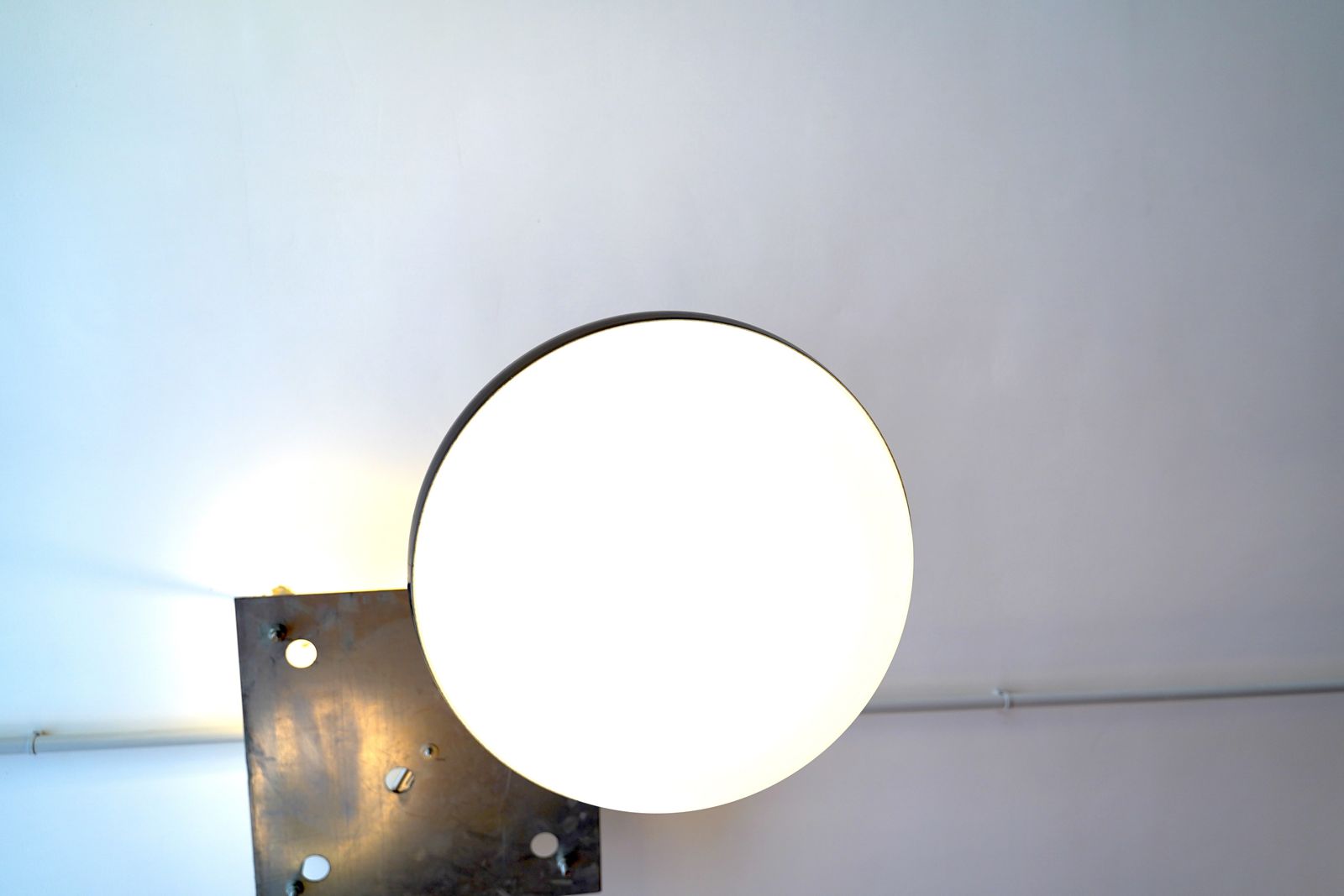 Midcentury Italian "Ufo" Chandelier By Stilnovo. Italy 1950s photo buy