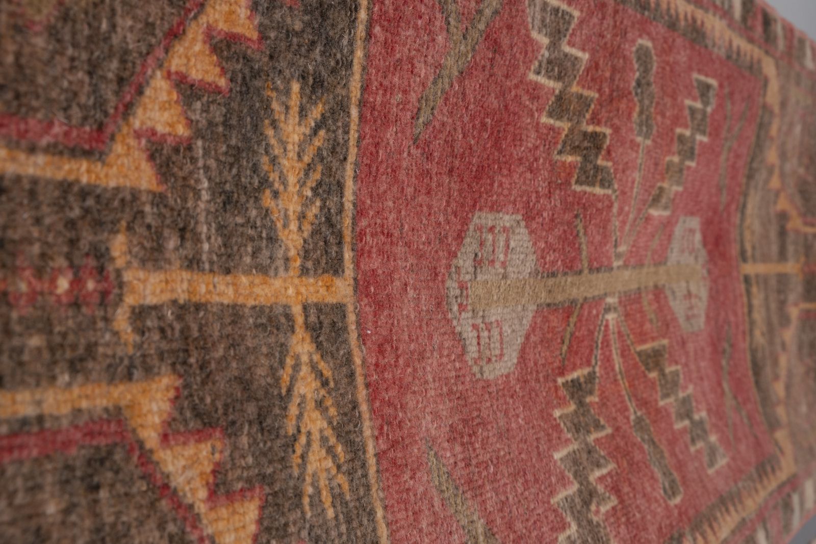 Set Of 2 Piece Hand Knotted Oriental Turkish Small Area Rugs 48x108 photo buy