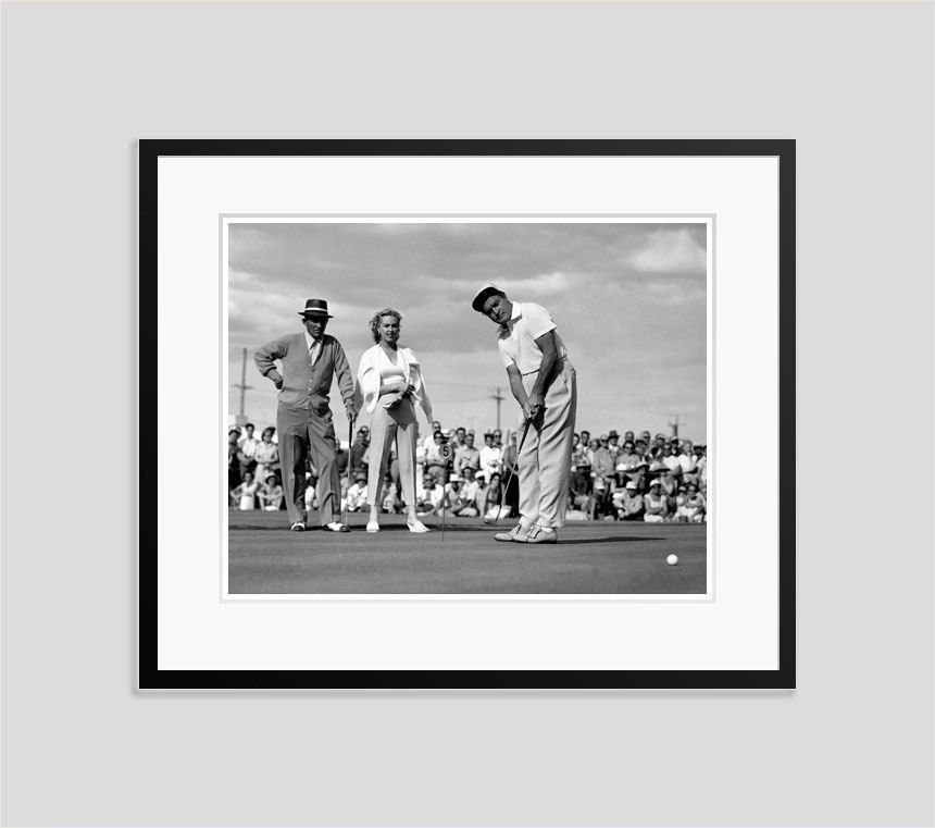 'Crosby, Van Doren And Hope' 1951 Oversize Archival Pigment Print Framed In Black