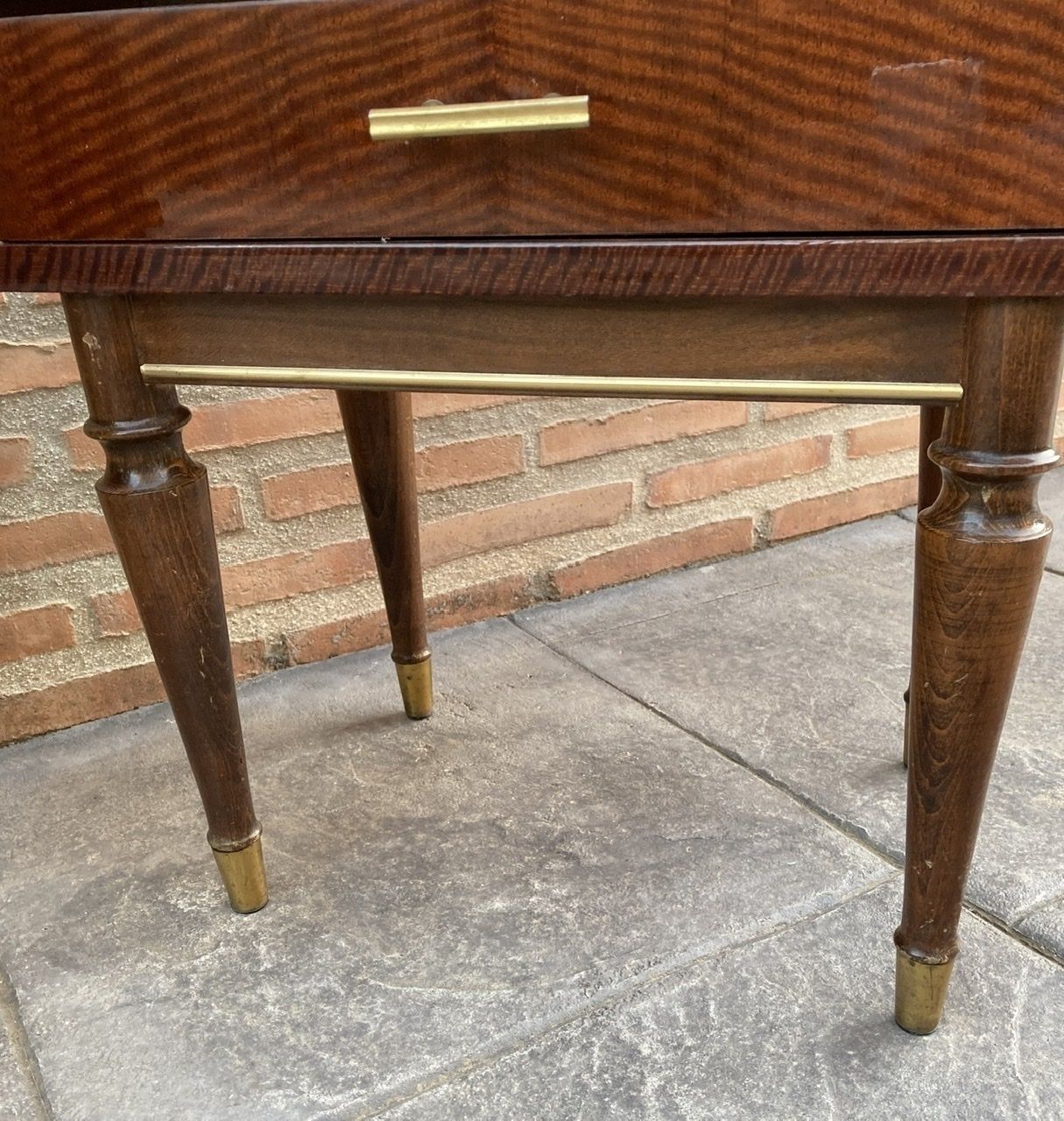 Vintage Wood Nightstands, 1970s, Set Of 2 photo Furniture