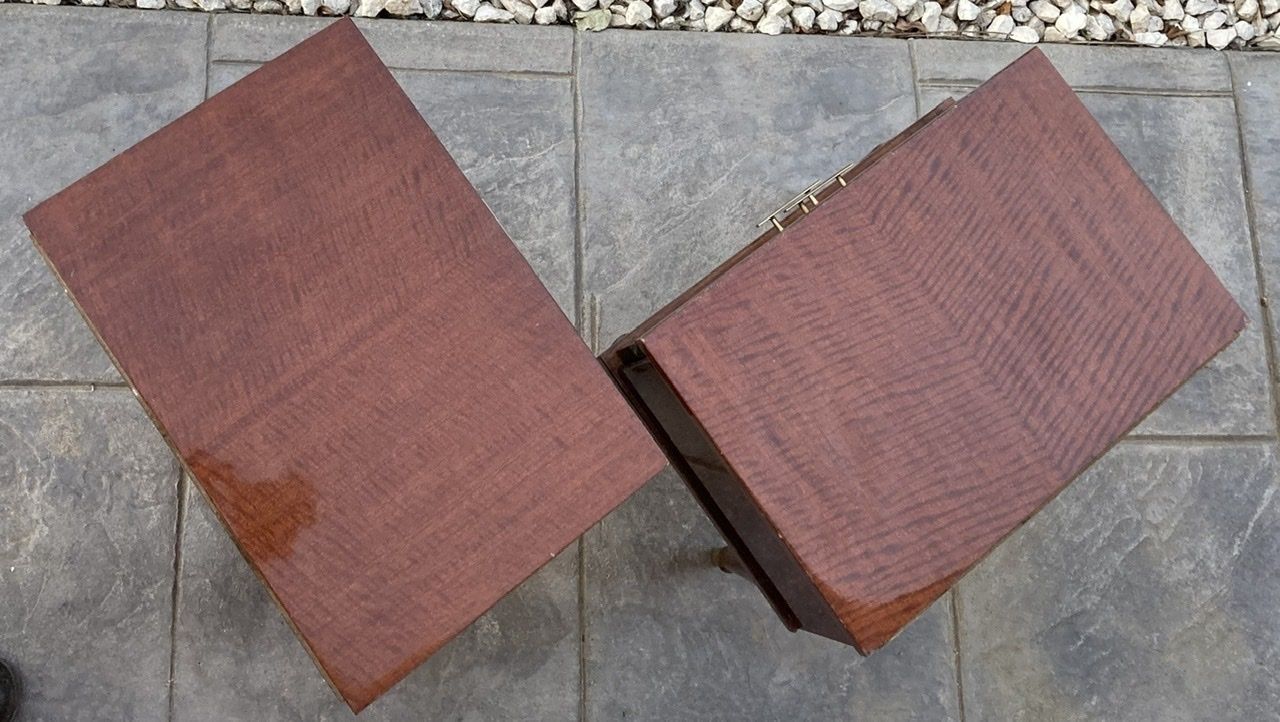 Vintage Wood Nightstands, 1970s, Set Of 2 photo 1482.0