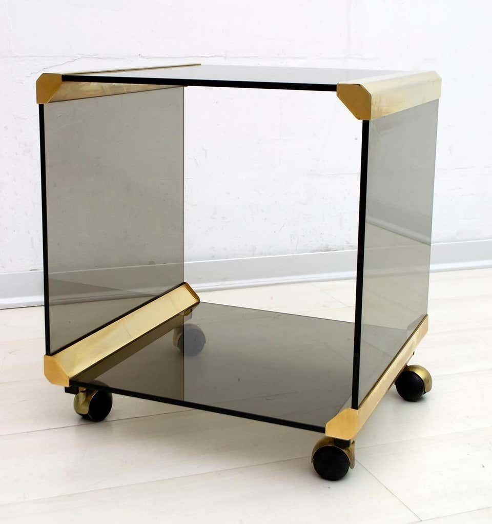 Pair Of Pierangelo Galotti Italian Coffee Tables "George" For Galotti & Radice photo for sale