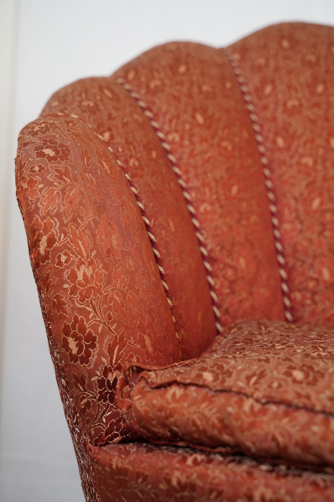 photo vinterior Set Of Two Armchairs And One Ottoman In The Manner Of Gio Ponti, Italy 50s.