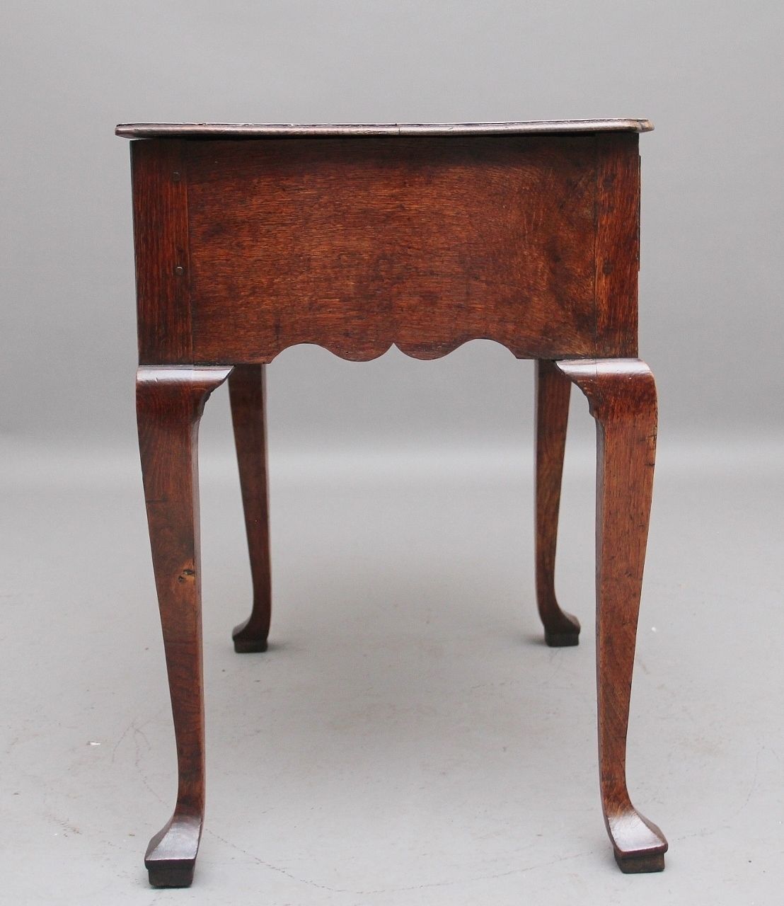 A Decorative 18th Century Oak Lowboy photo 1750.0
