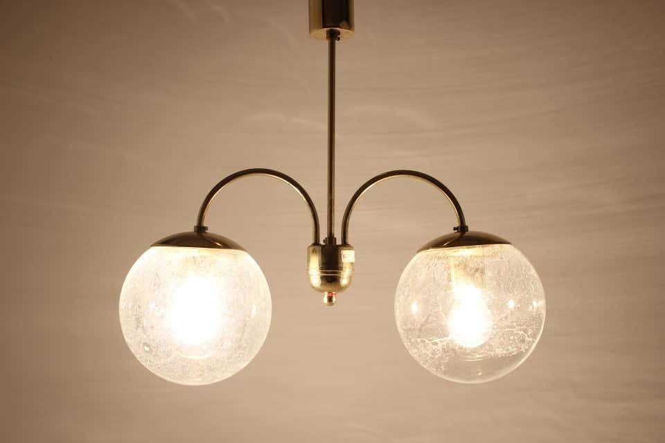 Mid Century Chandelier By Kamenicky Senov,1960‘S. photo vinterior