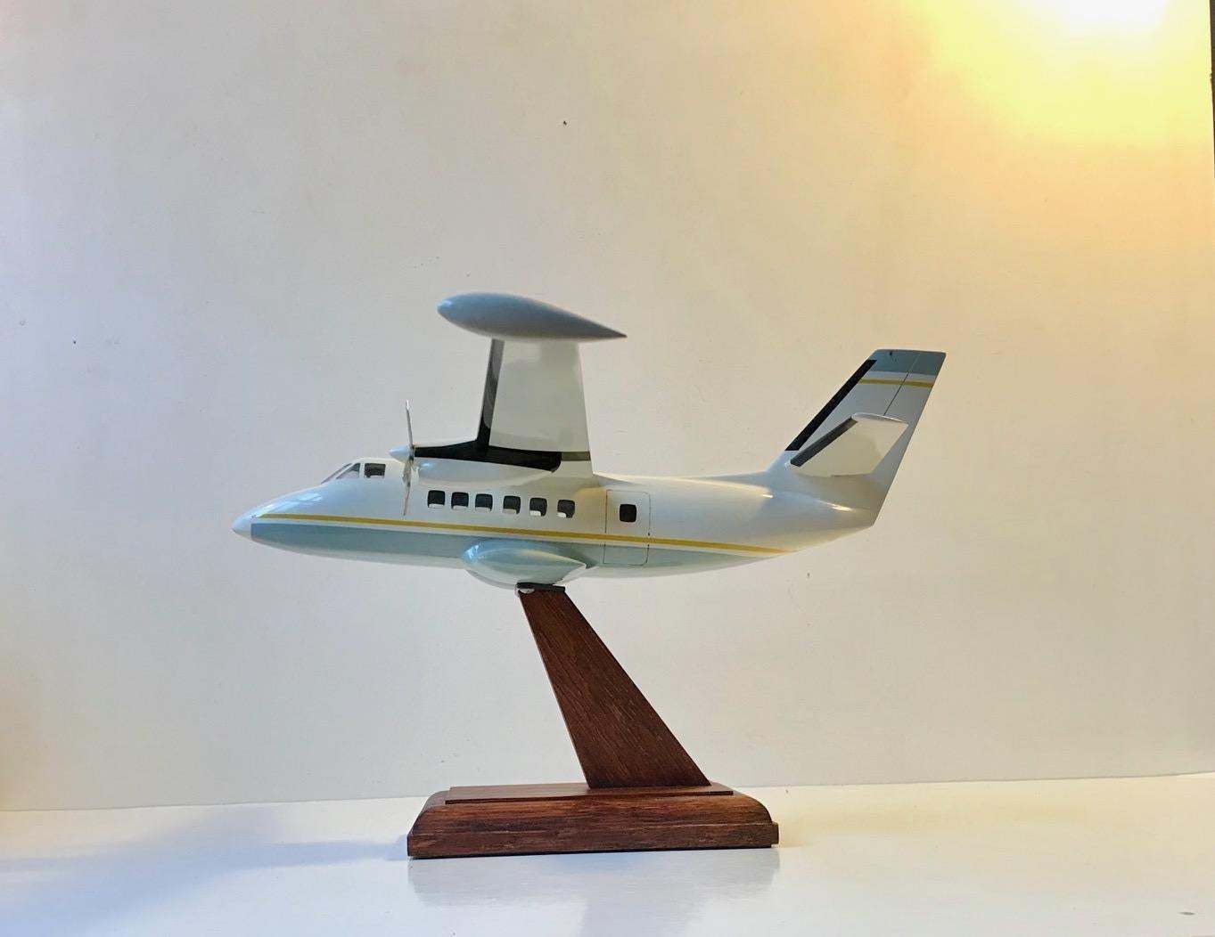 Vintage Desk Model Airplane   Private Jet, Scandinavia 1970s photo Home Decor