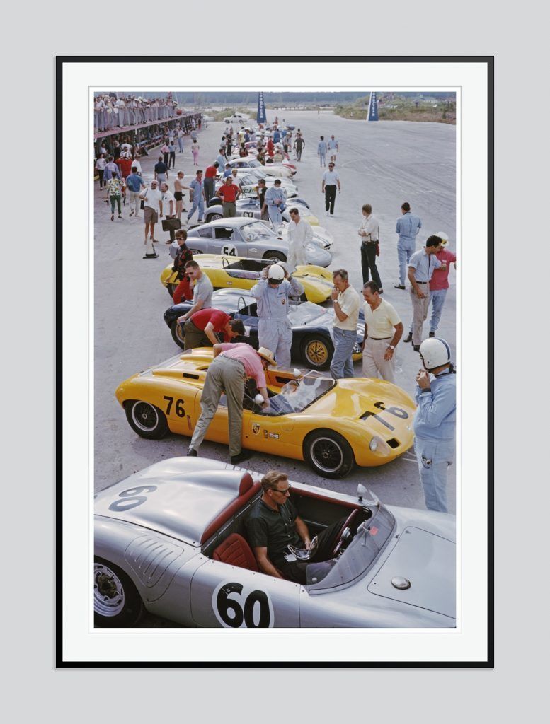 Slim Aarons 'Bahamas Speed Week' 1963 Oversize Black Frame C Type Print