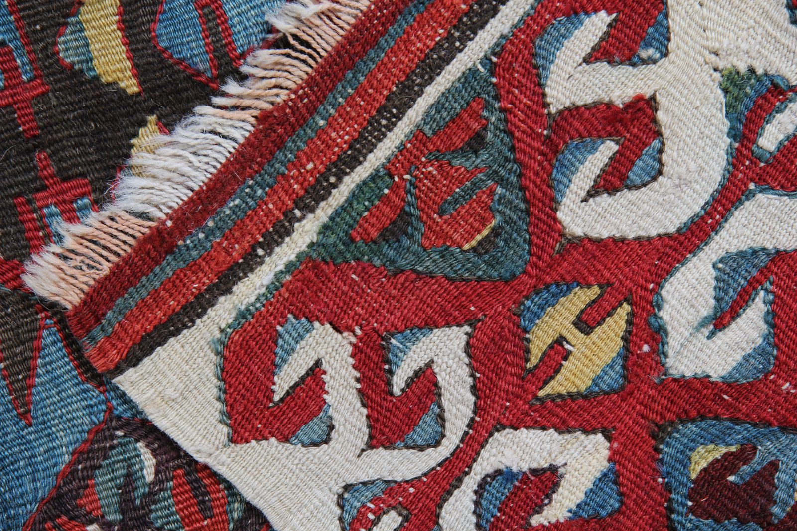 Antique Rug Striped Anatolian Carpet Kilim Rug 175 X 410 Cm photo 5100.0