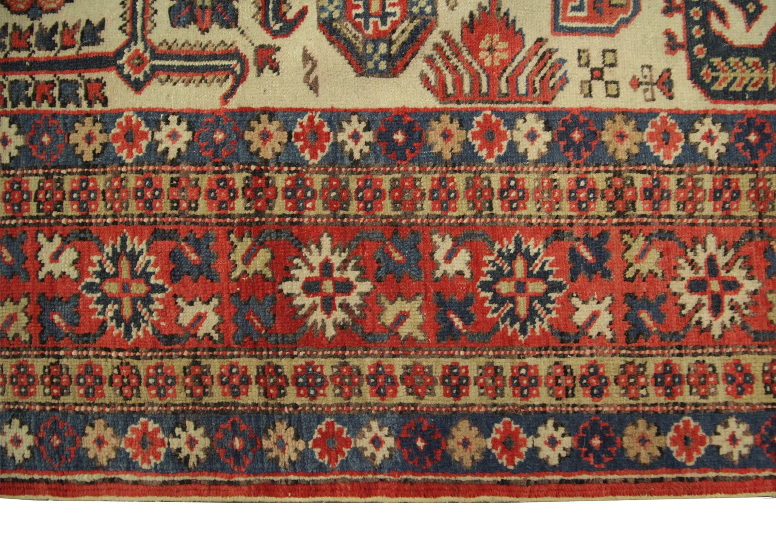 Old Oriental Vintage Rug Karakashli Carpet Caucasian Rug 134 X 216 Cm photo 2859.99