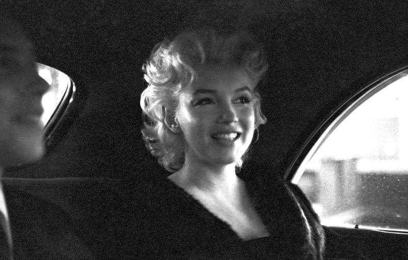 'Marilyn New York Taxi Smiles' Ed Feingersh Silver Gelatin Print Unframed