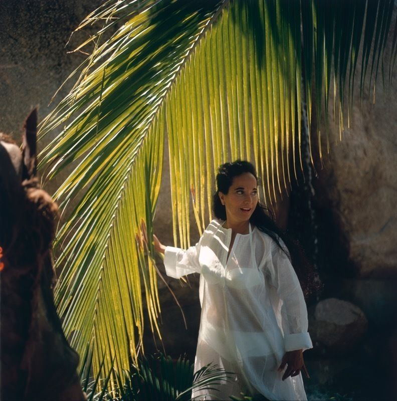 Slim Aarons 'Oberon In Acapulco' 1966 C Type Print Framed In Black photo furniture