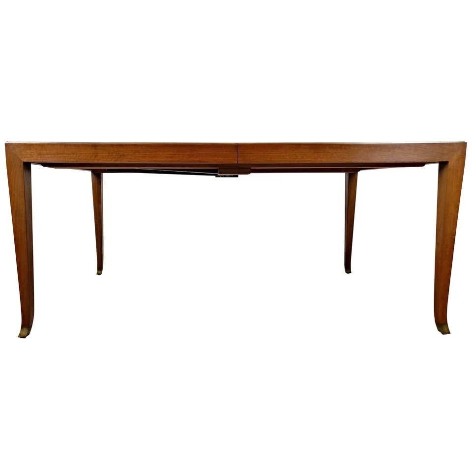 Extendable Dining Table By T.H. Robsjohn Gibbings For Saridis photo furniture