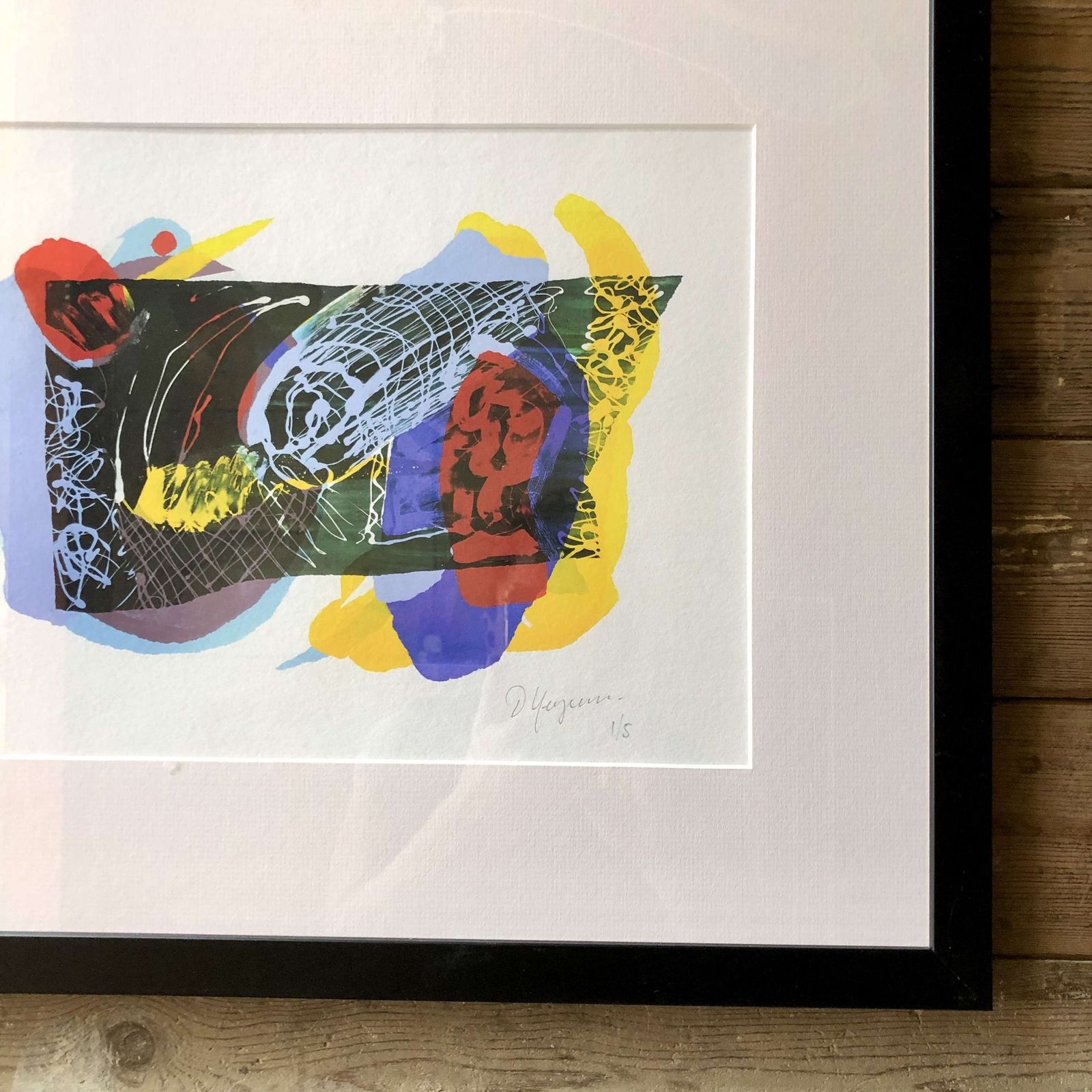 Fine Artist Dale Kerrigan Limited Edition Print Framed No 8 photo furniture