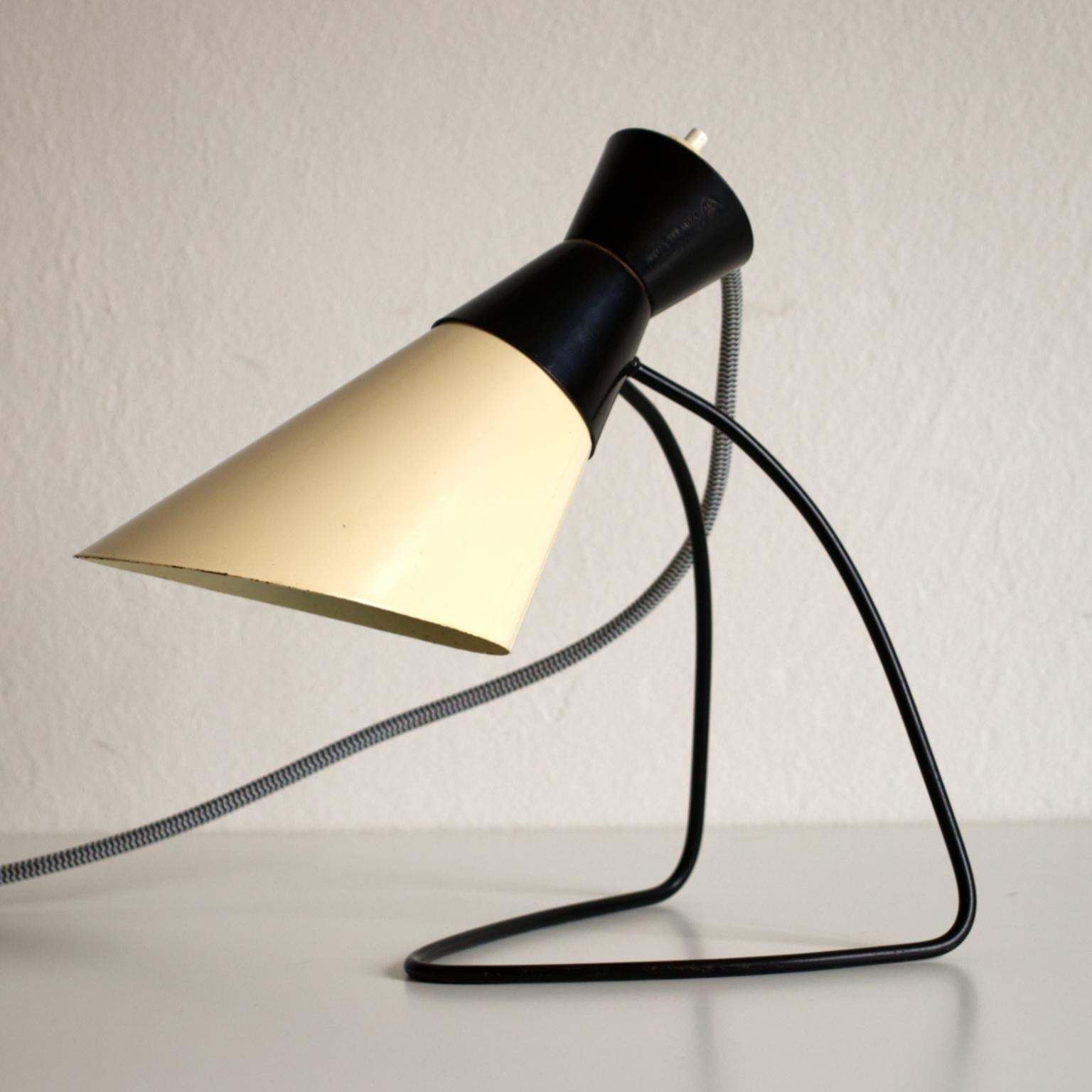Mid Century Desk Lamp Model 1621 By Josef Hurka For Napako Czechoslovakia, 1950s photo for sale