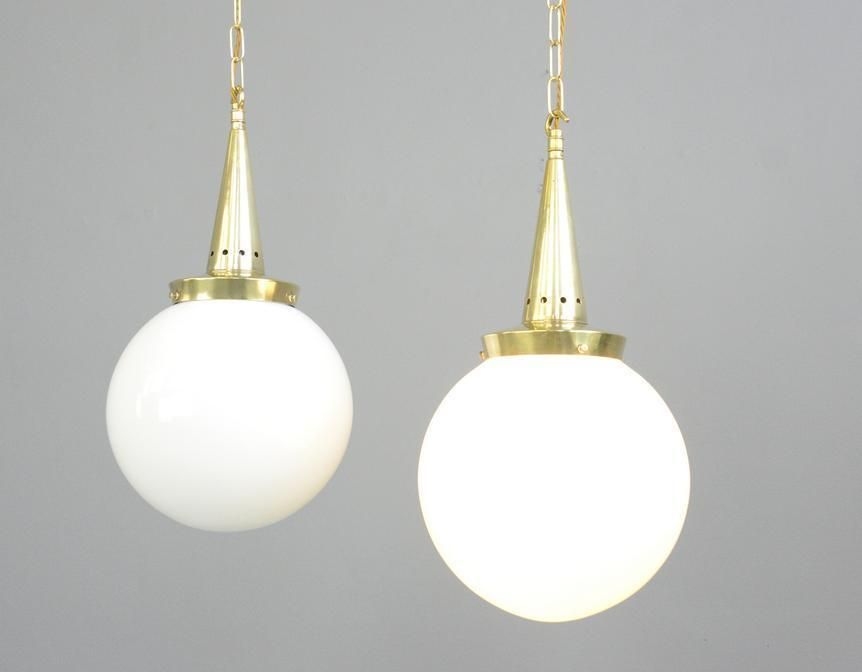 photo furniture Opaline Pendant Lights By Marianne Brandt For Schwintzer & Gräff