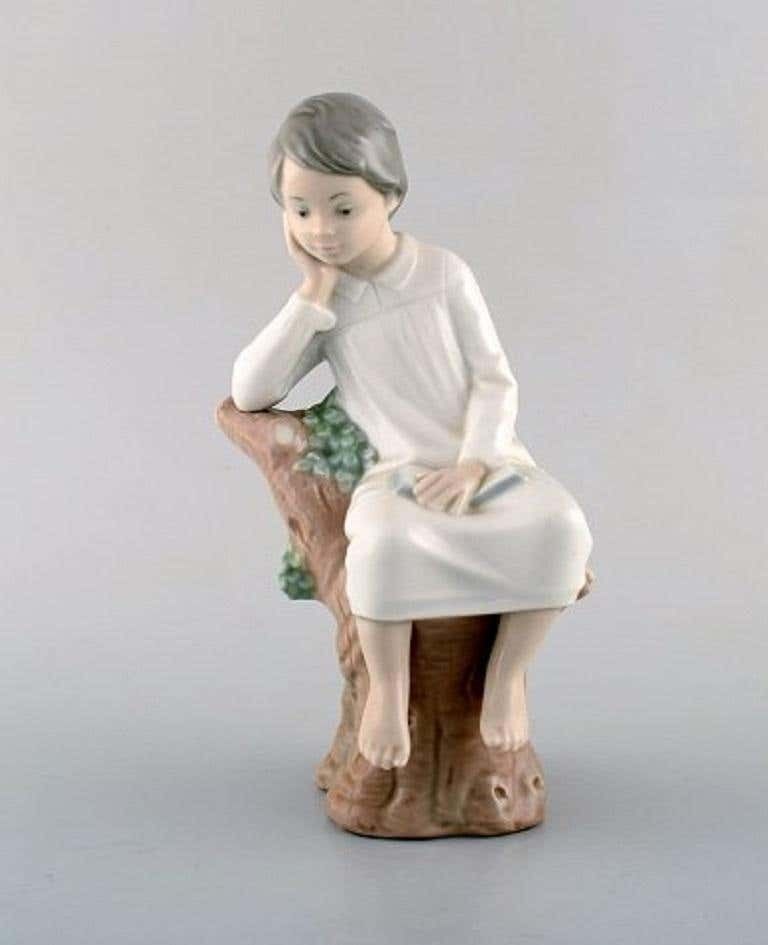 Lladro, Nao And Zaphir, Spain, Five Porcelain Figurines Of Children, 1980s 1990s photo Home Decor