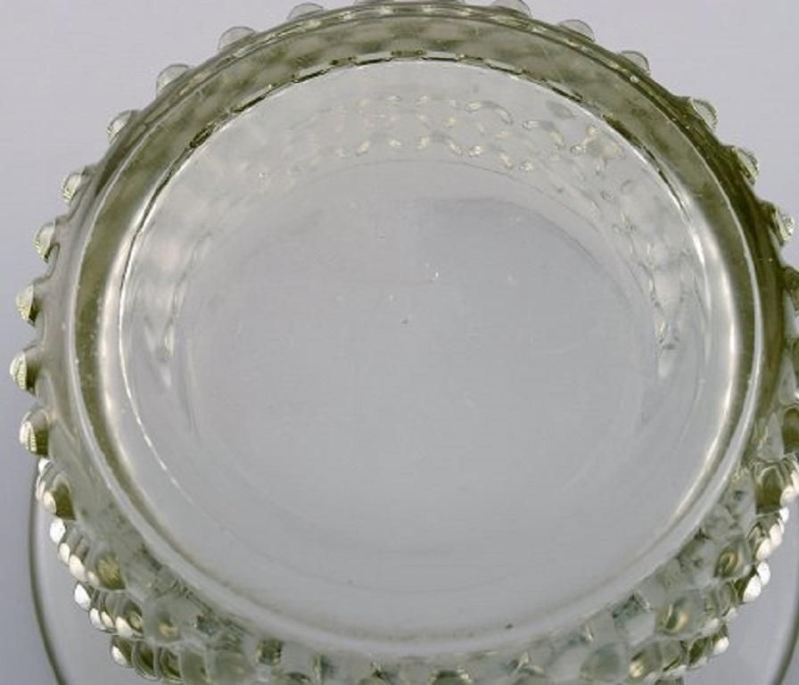 Saara Hopea For Nuutajärvi, Two Bowls In Art Glass, Budded Design, 1960s 1970s photo vinterior