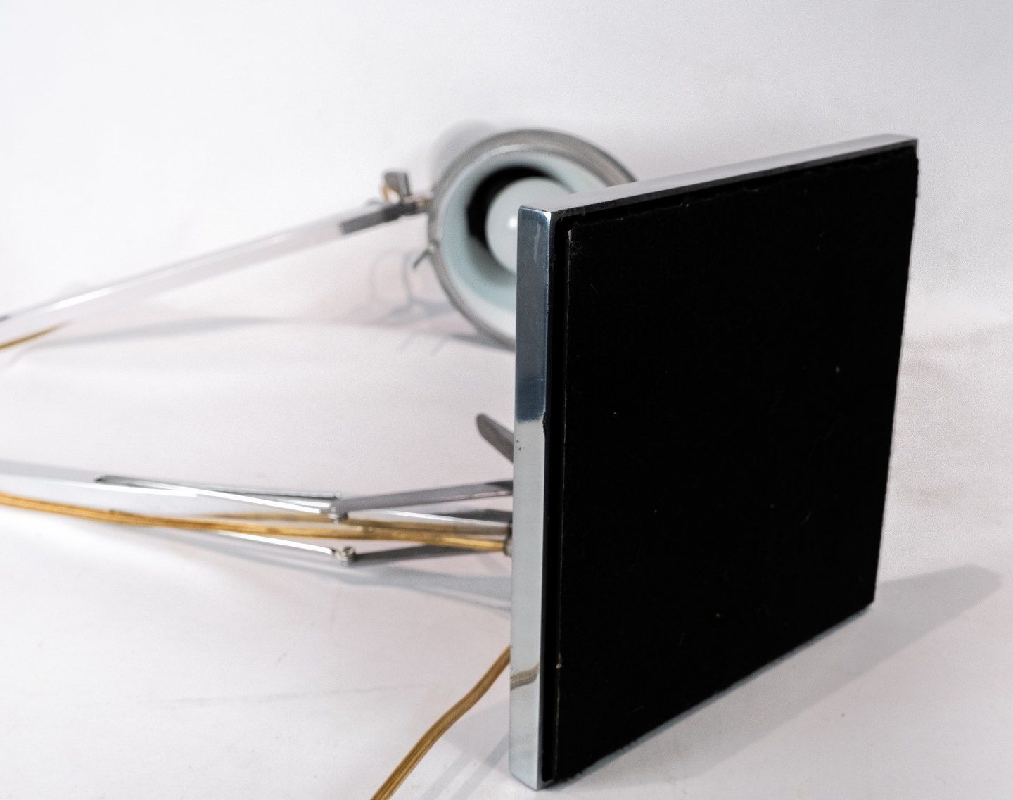 Table Lamp Of Stainless Steel And Of Italian Design By Flos photo Lighting