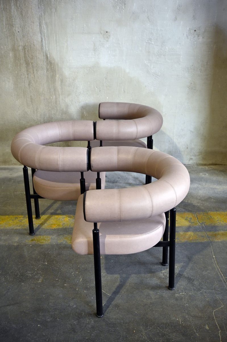 Cobra Ej900 Chairs By Erik Jørgensen For Erik Jørgensen Møbelfabrik, 1980s, Set Of 3 photo Furniture