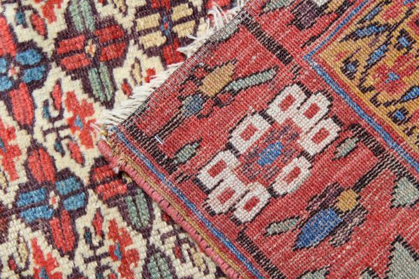 Antique Caucasian Shirvan Runner Rug, Long Traditional Wool Rug  80x415cm photo Textiles