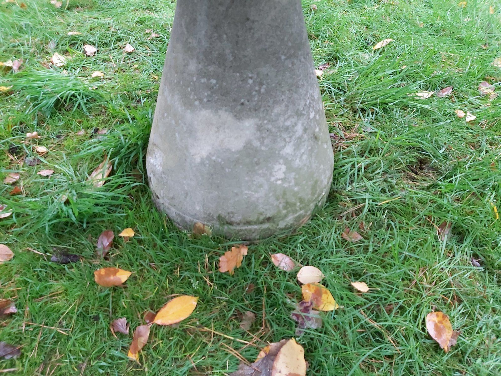 Mid Century Concrete Garden Table In The Style Of Mangiarotti & Up & Up photo vinterior