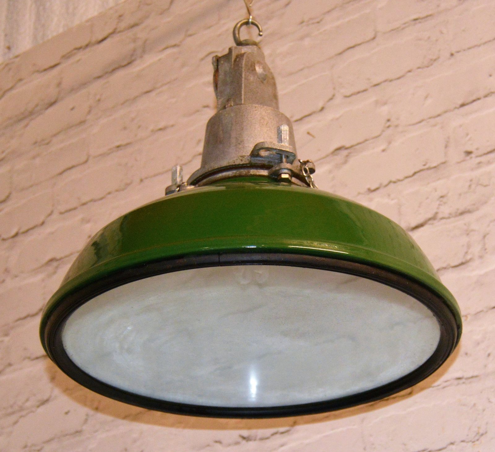 1940s Maxlume Factory Enamel Pendant Industrial Lamp Light Kitchen Dining Lighting Antique Mancave Interior Design photo furniture