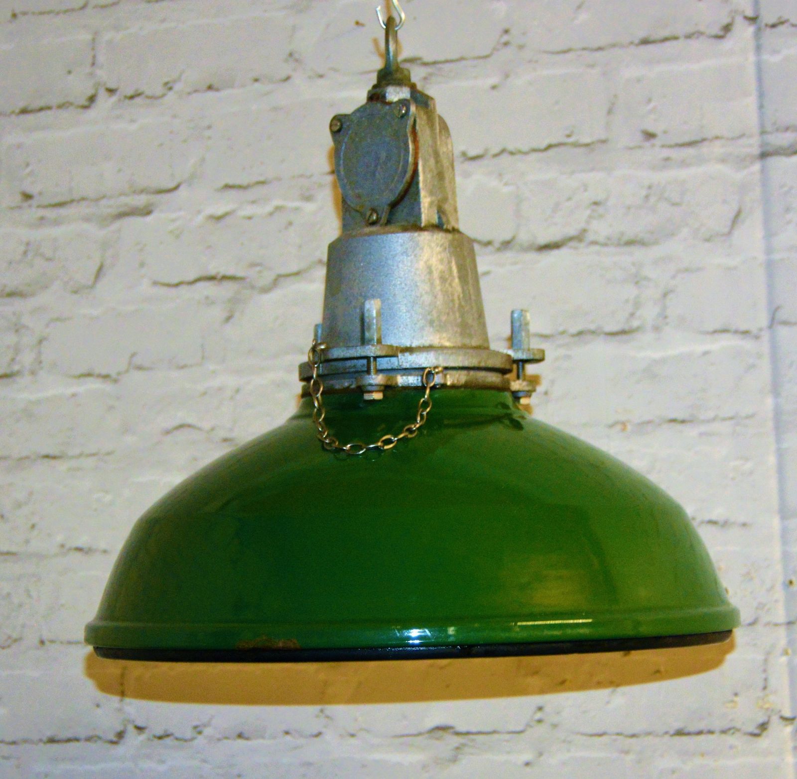 1940s Maxlume Factory Enamel Pendant Industrial Lamp Light Kitchen Dining Lighting Antique Mancave Interior Design photo 175.0