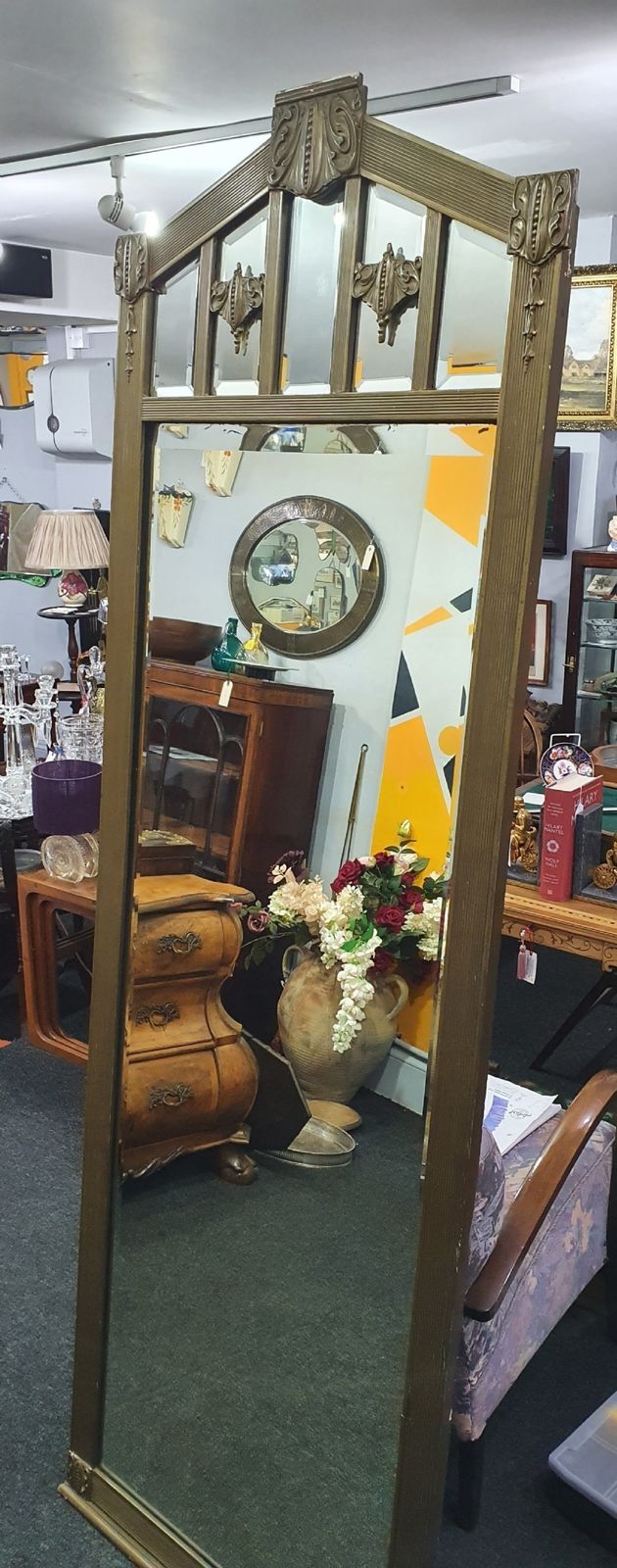 Swedish Gustavian Hall Mirror 19th Century photo 1438.0