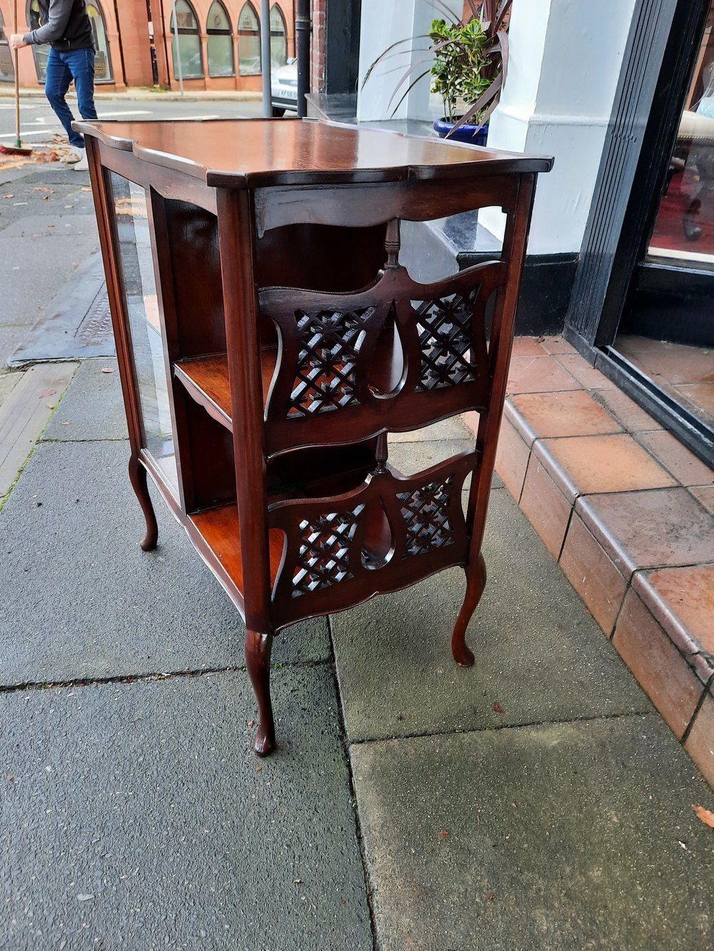 Edwardian Mahogany Display Table photo Furniture