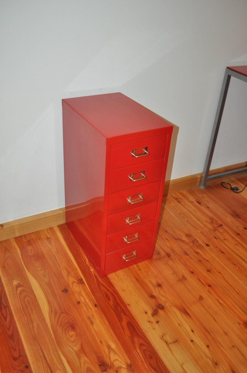 Industrial Metal Chest Of Drawers, 1980s photo 773.0