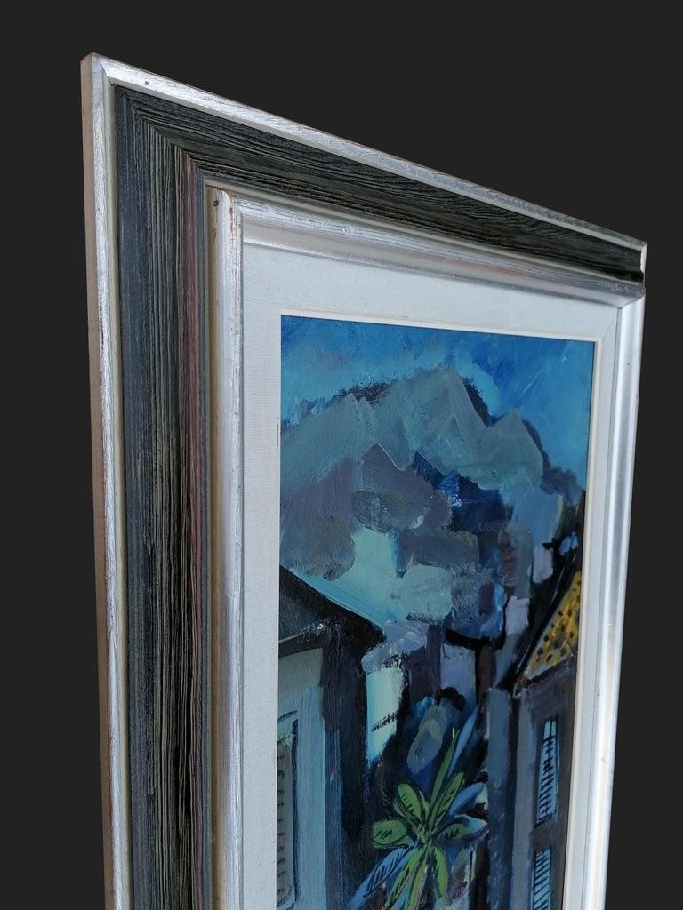 Mid Century Modern Swedish Artist ‘Figures In A Southern Street’ photo for sale