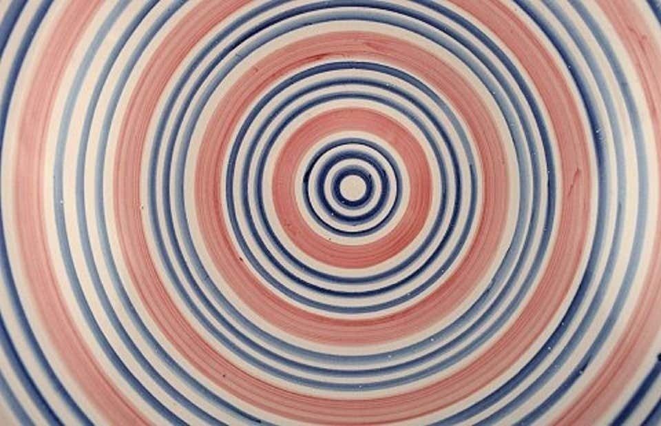 Ingrid Atterberg For Uppsala Ekeby, Large Bowl In Glazed Stoneware, 1951 1952 photo for sale