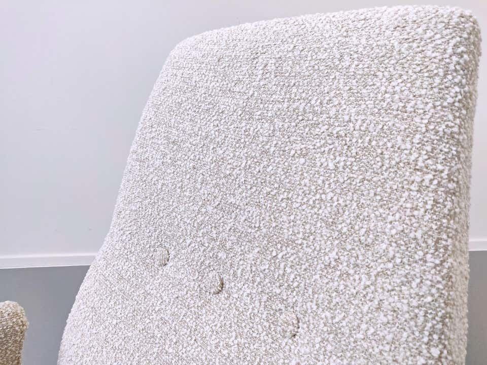 photo for sale Pair Of Armchairs By Nino Zoncada For Frimar, Italy, Circa 1950