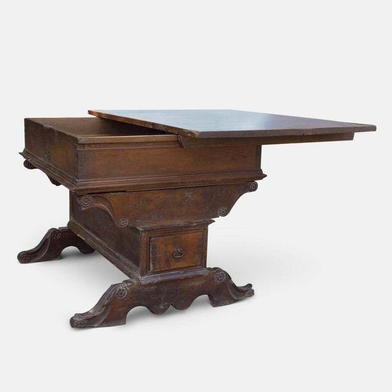Renaissance Swiss Bankers Or Merchants Table, Circa 1580 photo buy