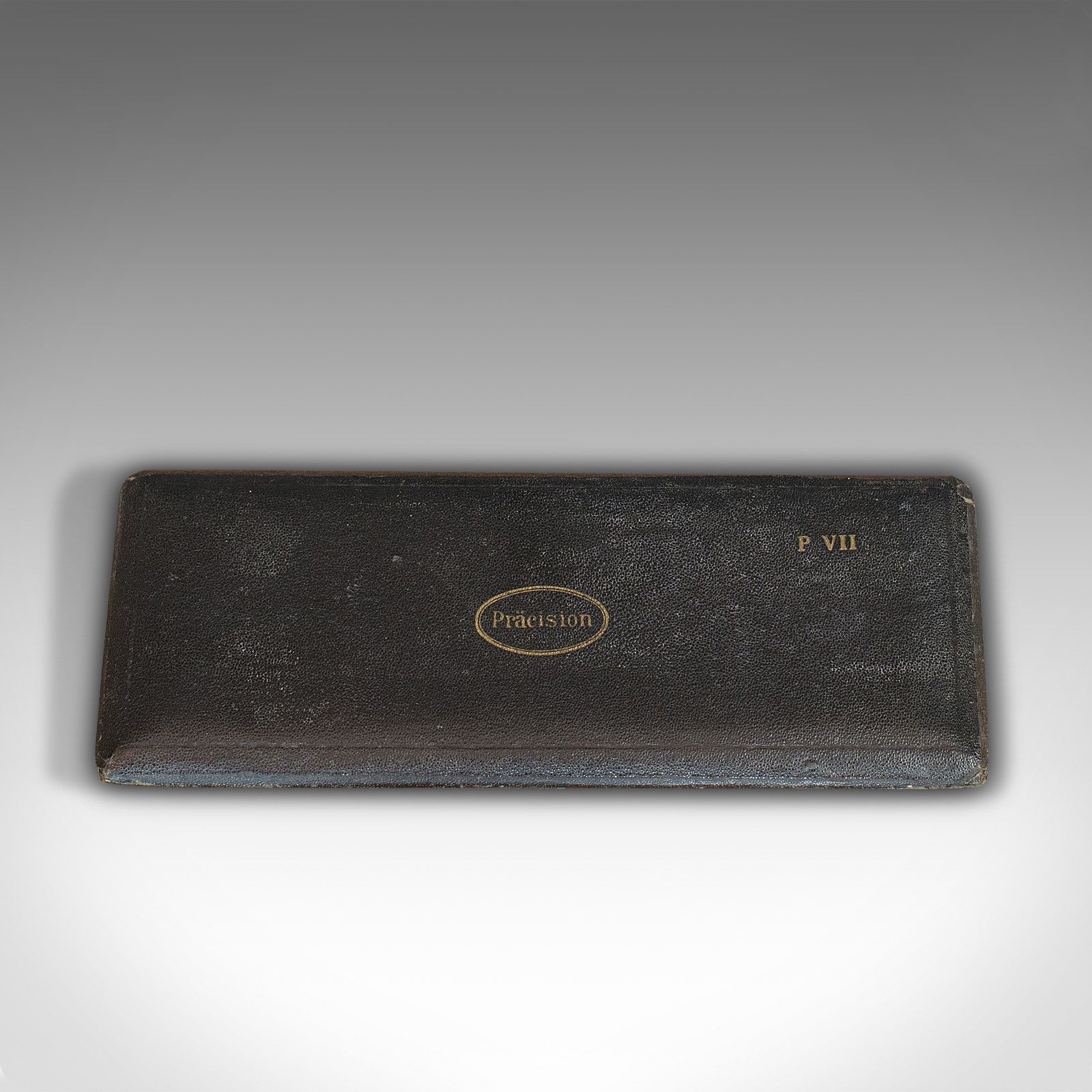 Antique Drawing Instrument Set, German, Cartographer, Technical, Richter, C1910 photo vinterior
