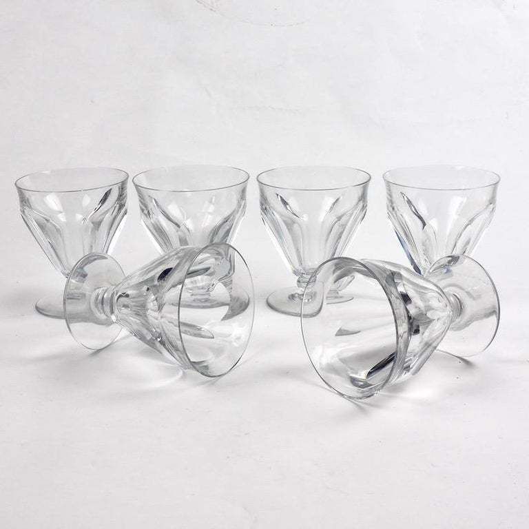 Home Decor Set Of 24 Baccarat Crystal Talleyrand Wine, Water And Liqueur Glasses photo